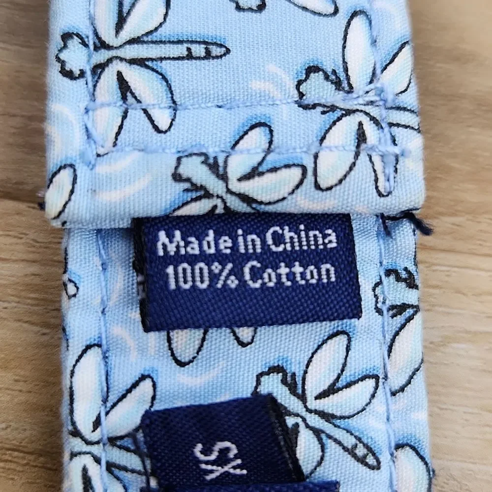 🔹️Vineyard Vines Blue Dragonfly Belt XSmall